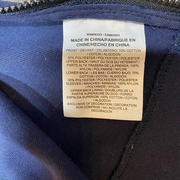 NIKE SPORTSWEAR TECH FLEECE CREW SHIRT NAVY / Blue 809537-451 Unisex Medium - Picture 8 of 13